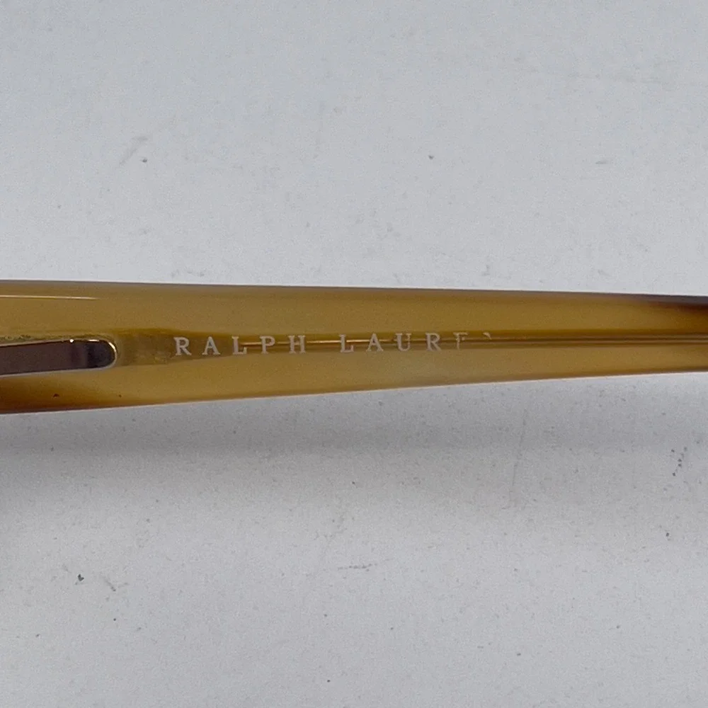 Ralph Lauren 9013 Women Eyeglasses Frame Champagne Plastic Half Rim 50-16-135 mm